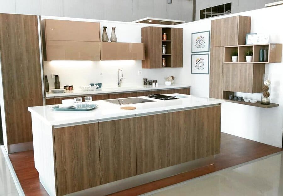 Island Modern Kitchen Ideas Fineline Eg