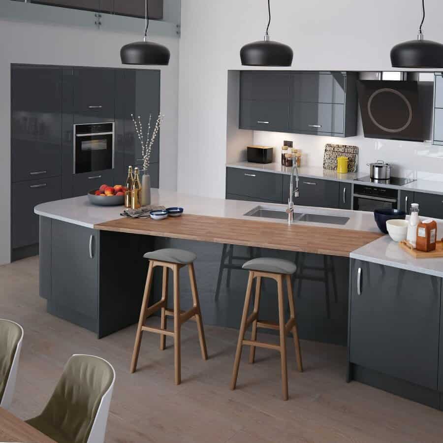 Island Modern Kitchen Ideas Mixella Interiors