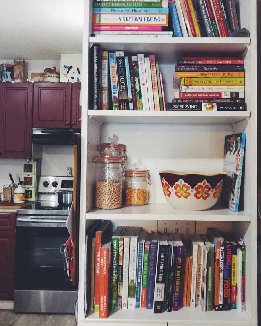 Kitchen Book Storage Ideas Seventhheavenmama