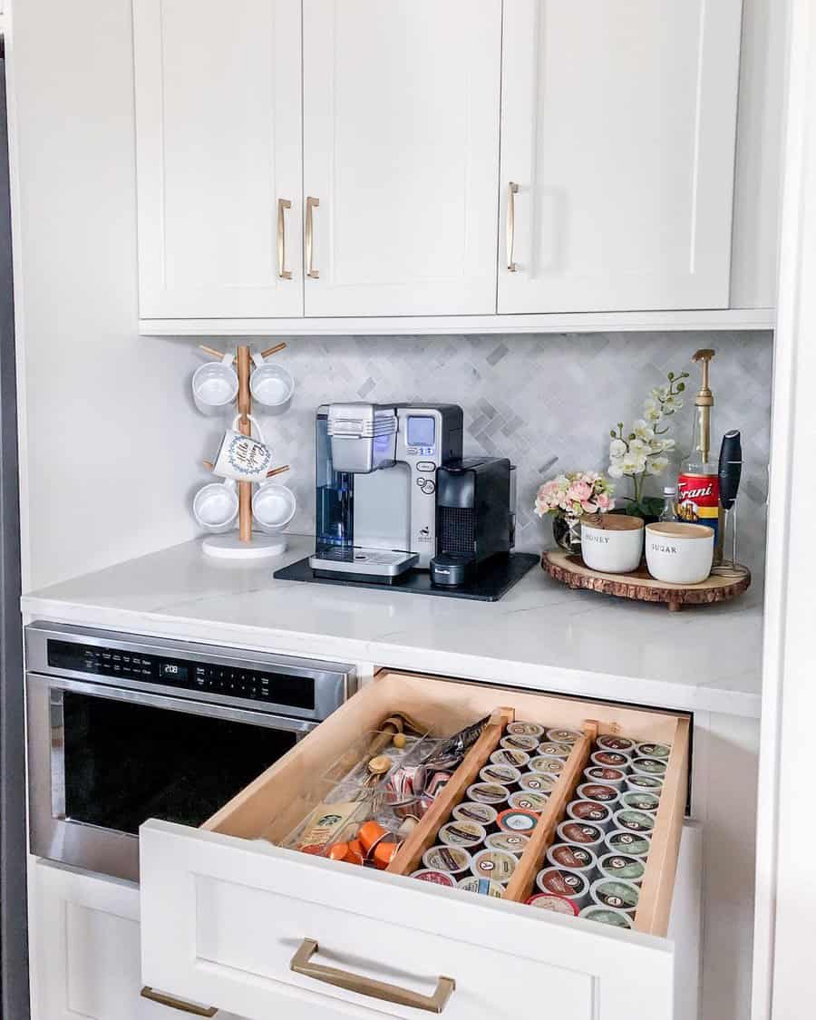 Kitchen Coffee Station Ideas Homebykmb