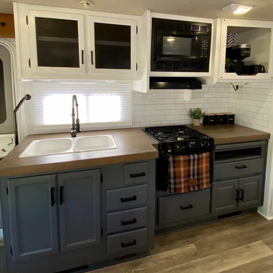 Kitchen Rv Storage Ideas Rv By M E