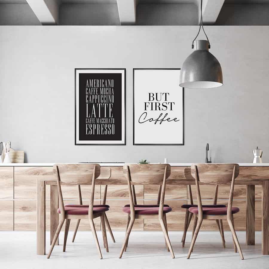 Kitchen Wall Art Ideas Zloteplakaty