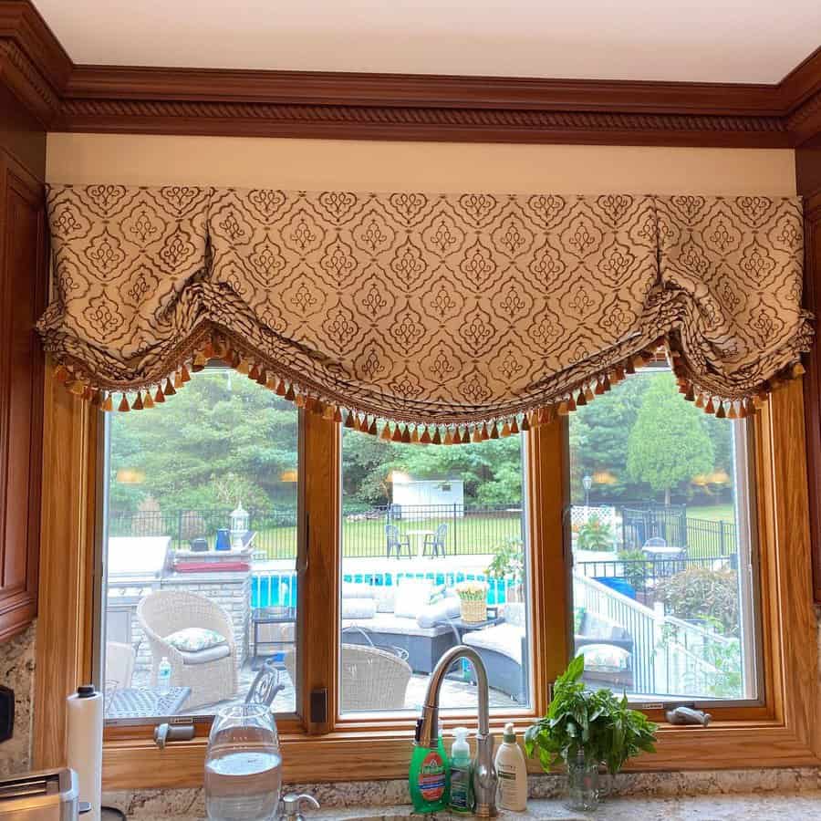 Kitchen Window Valance Ideas Rosendecorators