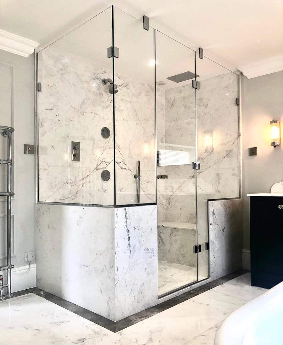 Large Walk In Shower Ideas Kutchenhaus Stamford