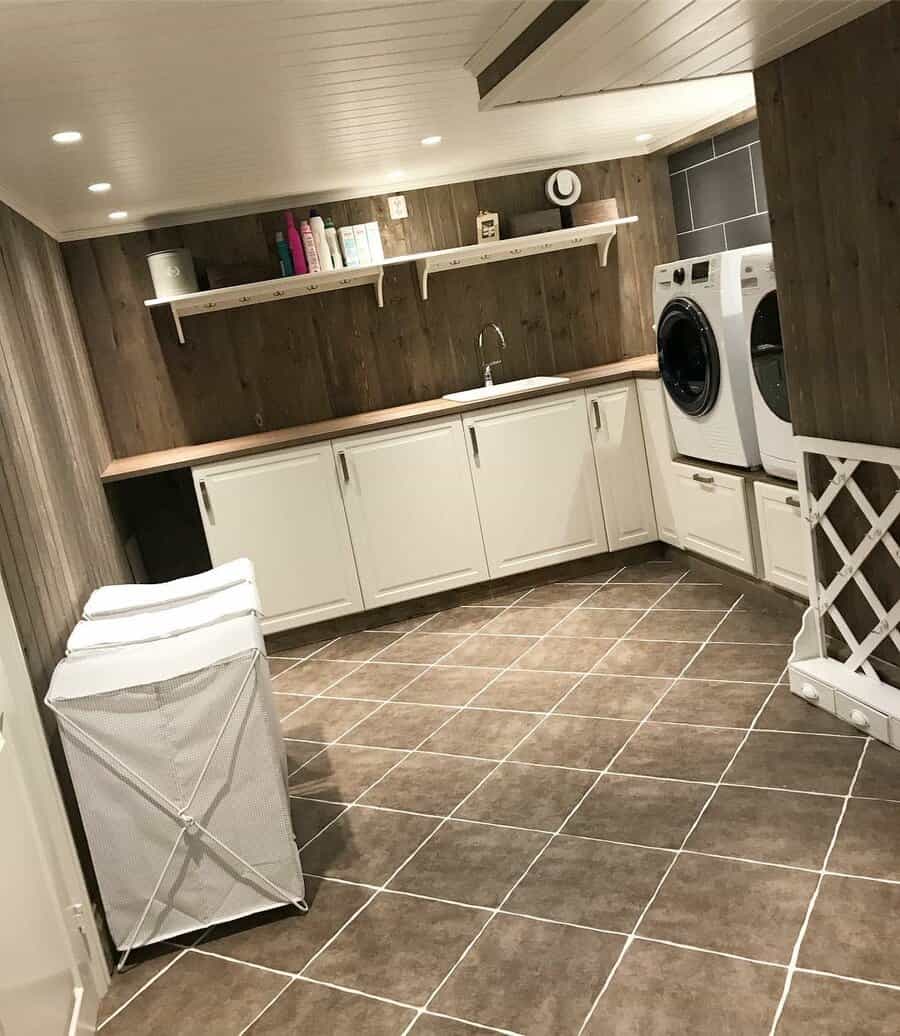 Laundry Finished Basement Ideas Aasneoygarden