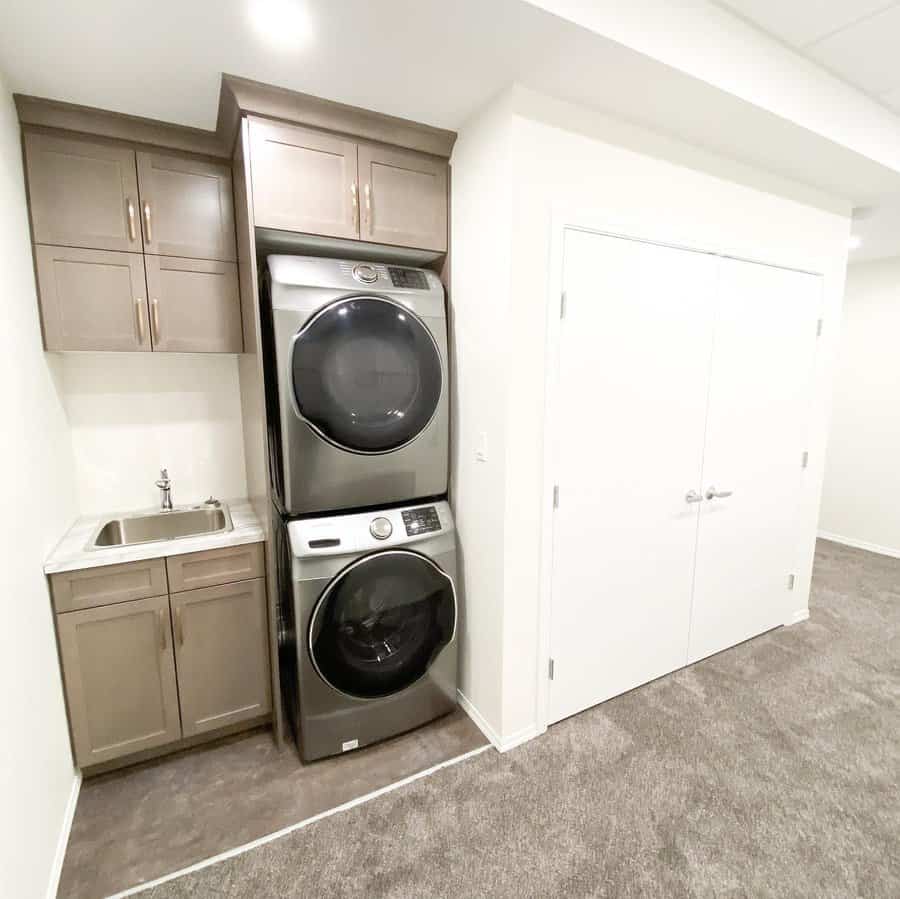 Laundry Finished Basement Ideas B Lush Interiors