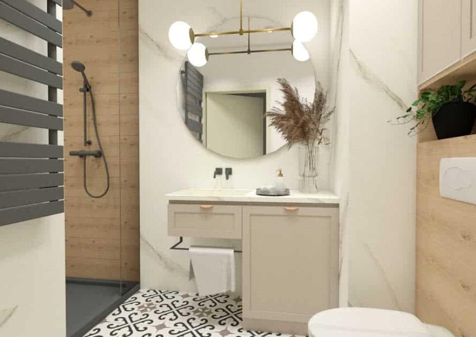 Lighting Small Bathroom Ideas Grappa Studio Projektowe