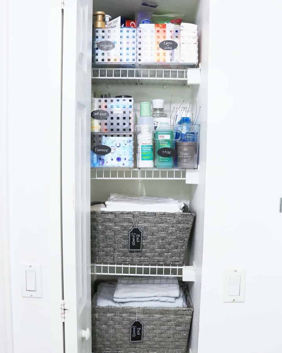 Linen Bathroom Closet Ideas Lifestylebyco