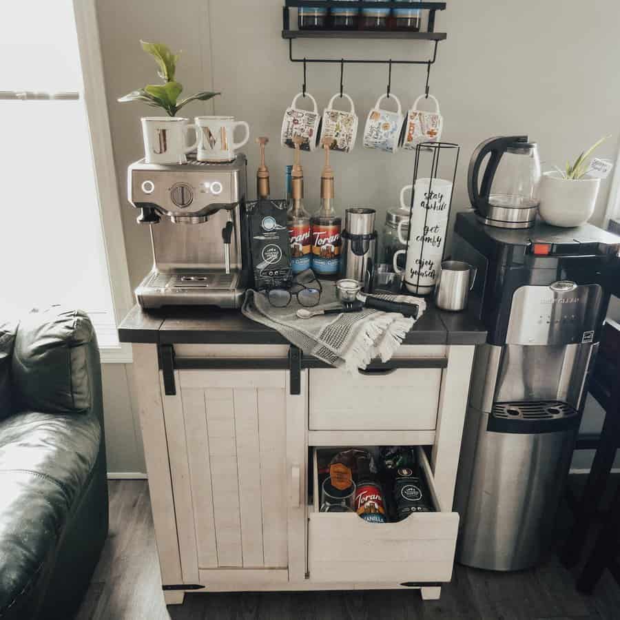 Living Room Coffee Station Ideas Albertainspiredhome