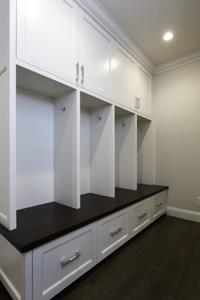 Locker Type Mudroom Storage Ideas