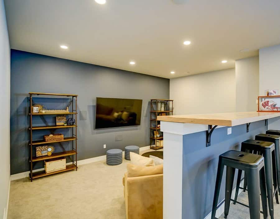 Low Basement Ceiling Ideas Thehouseonbergamont