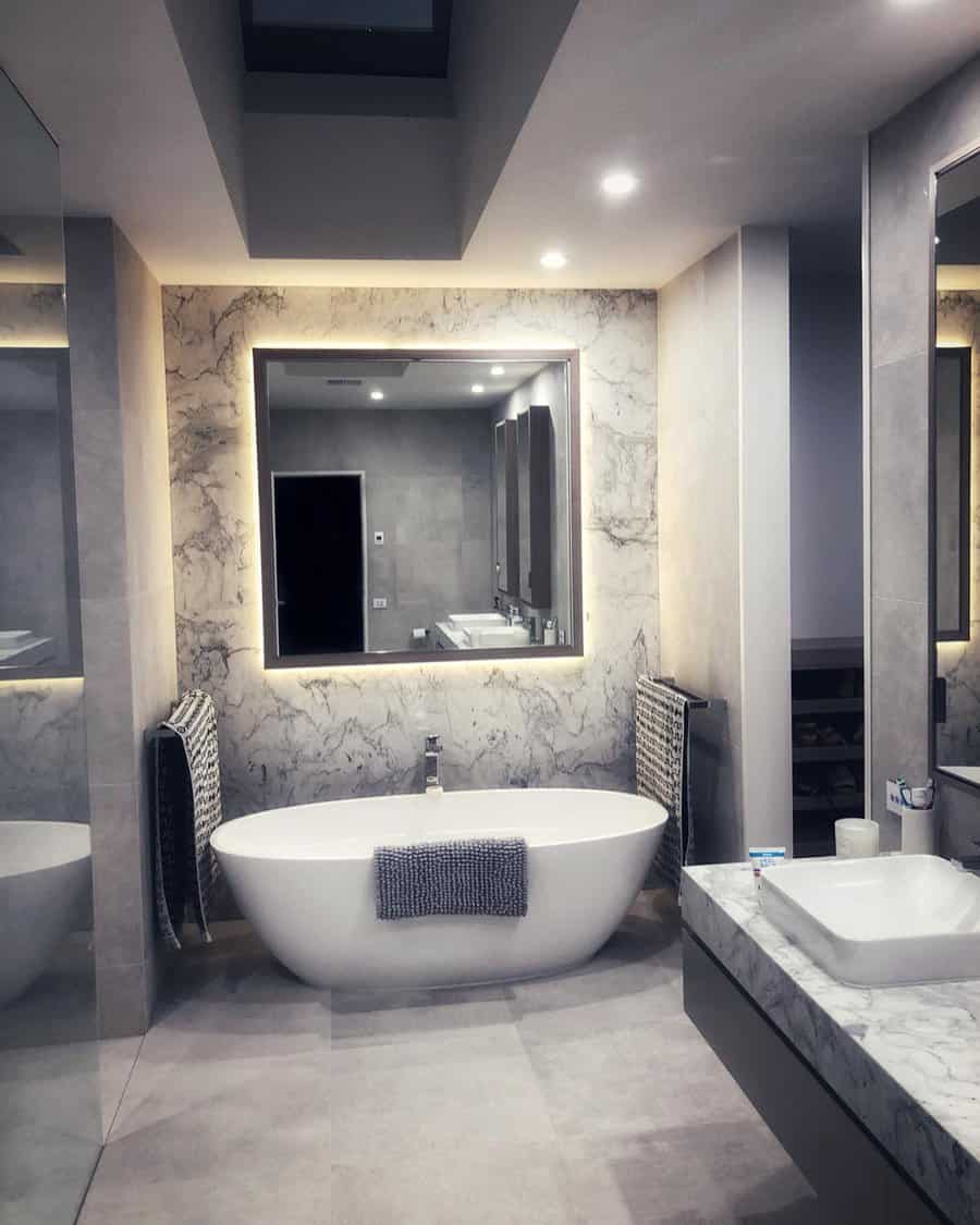 Luxury Gray Bathroom Ideas Zephyr Constructions