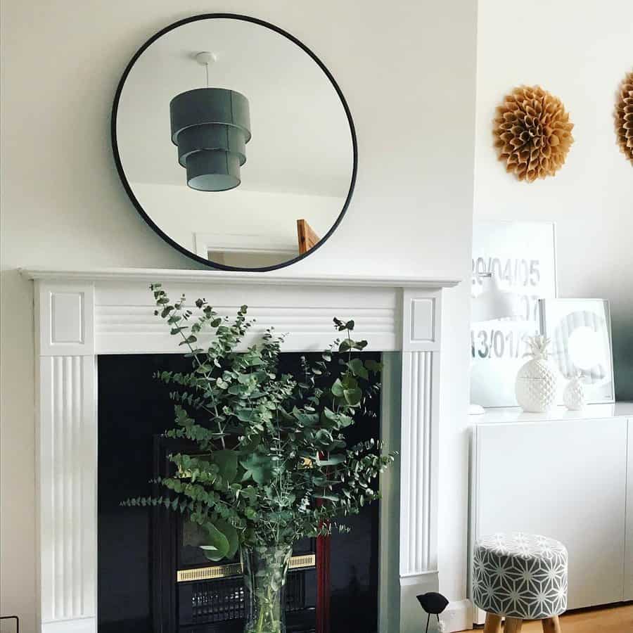 Mantel Fireplace Wall Ideas Inpursuitofwhatishome