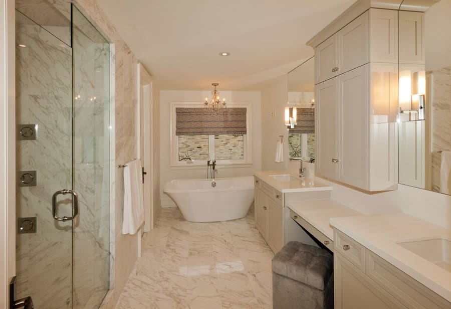 Marble Bathroom Flooring Ideas