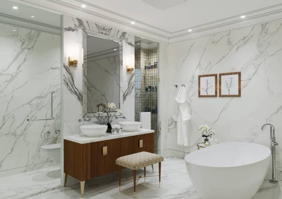 Marble Luxury Bathroom Ideas Bysaramatar