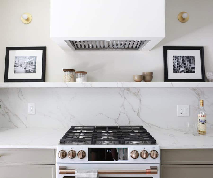 Marble White Kitchen Backsplash Ideas Oakdesignproject