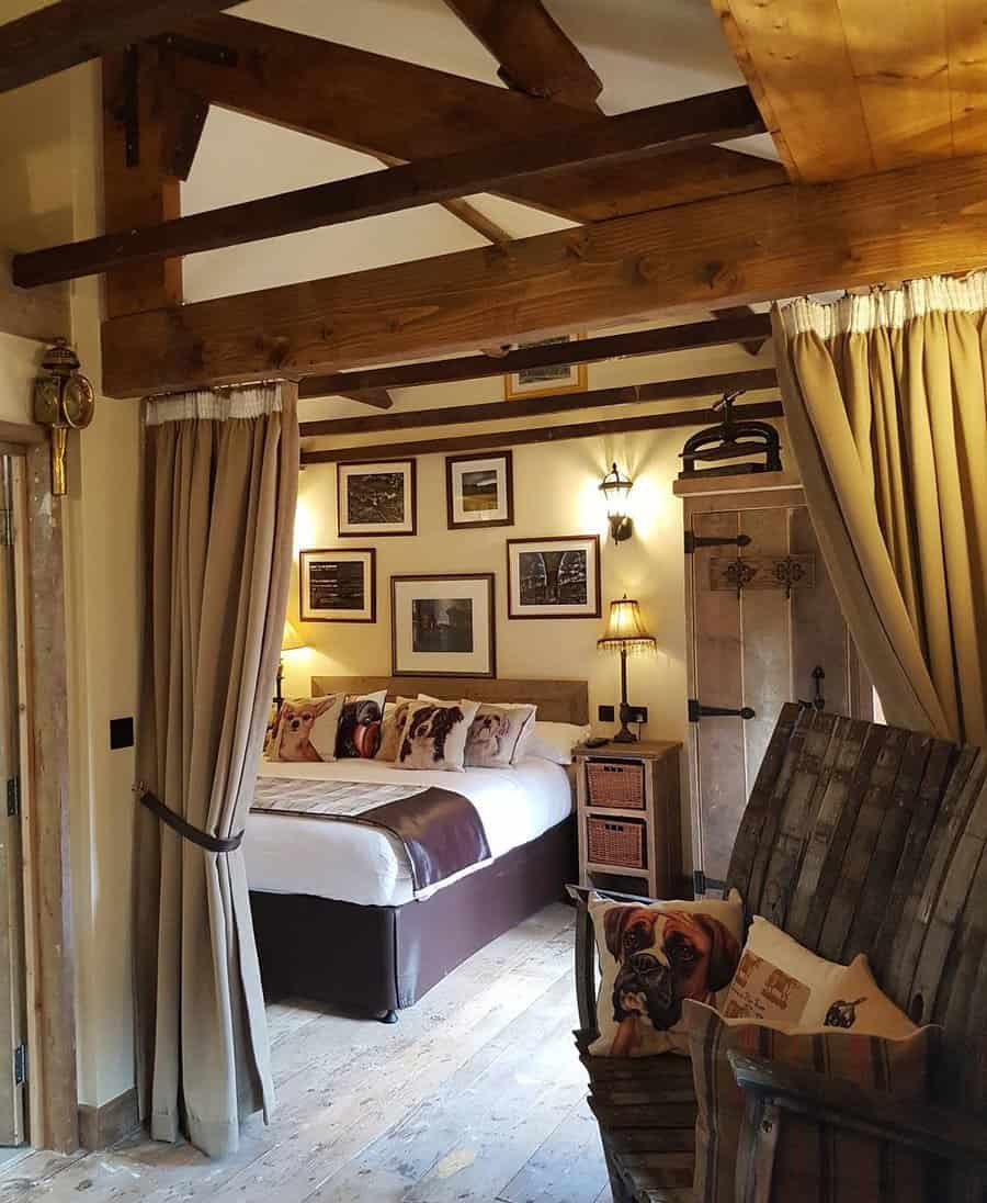 Master Country Bedroom Ideas South Causey Inn