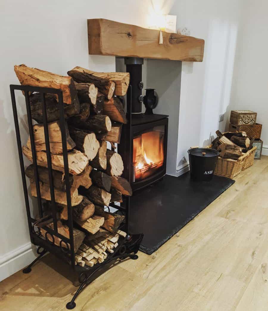 Metal Firewood Storage Ideas Welcometonumber