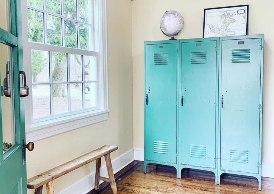 Metal Mudroom Storage Ideas Debbie Rehr Compass Ct