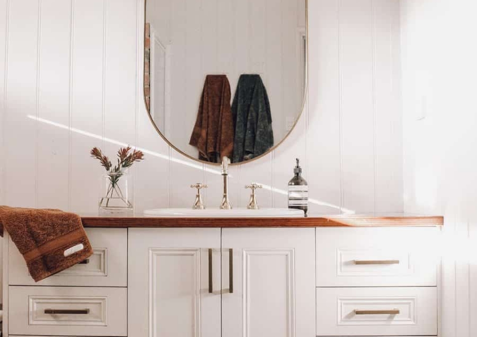 Minimalist Bathroom Mirror Ideas Mrs Dubs Digs