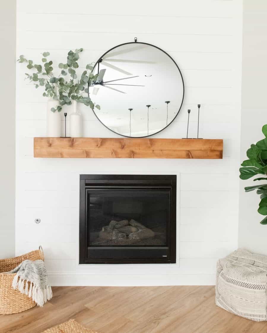 Mirror Fireplace Decor Ideas Audriedollins