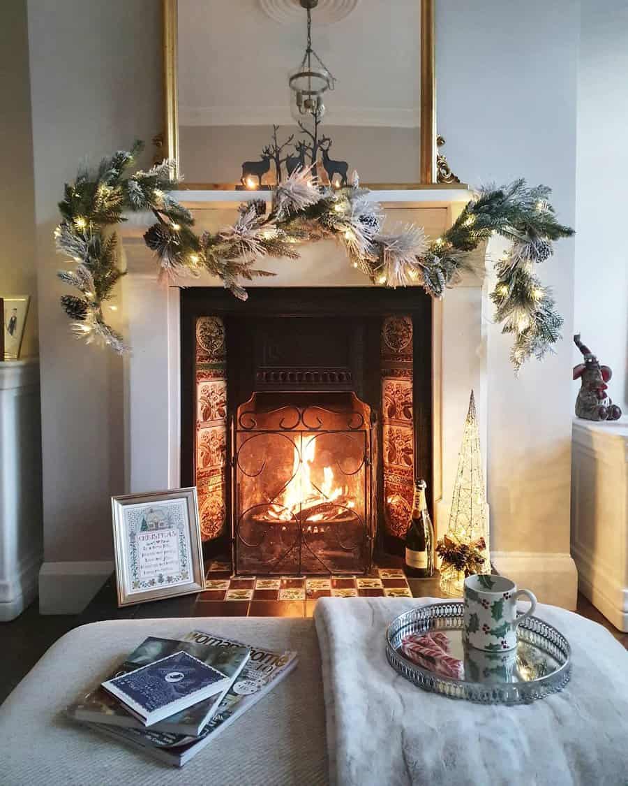 Mirror Fireplace Mantel Ideas Lucky Old