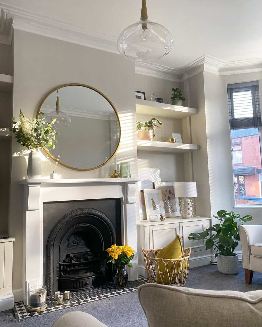 Mirror Fireplace Mantel Ideas Stanley Reno