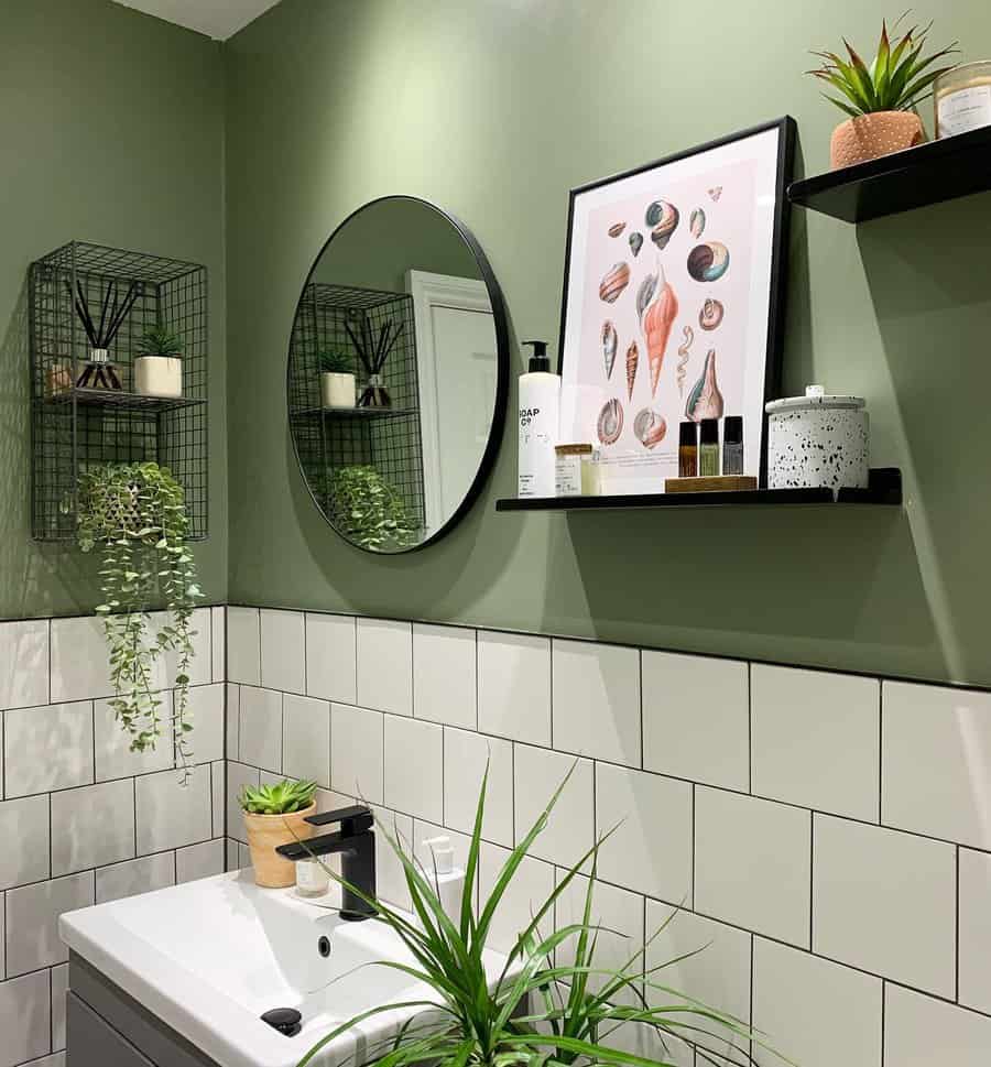 Mirror Half Bathroom Ideas The Seaburn House