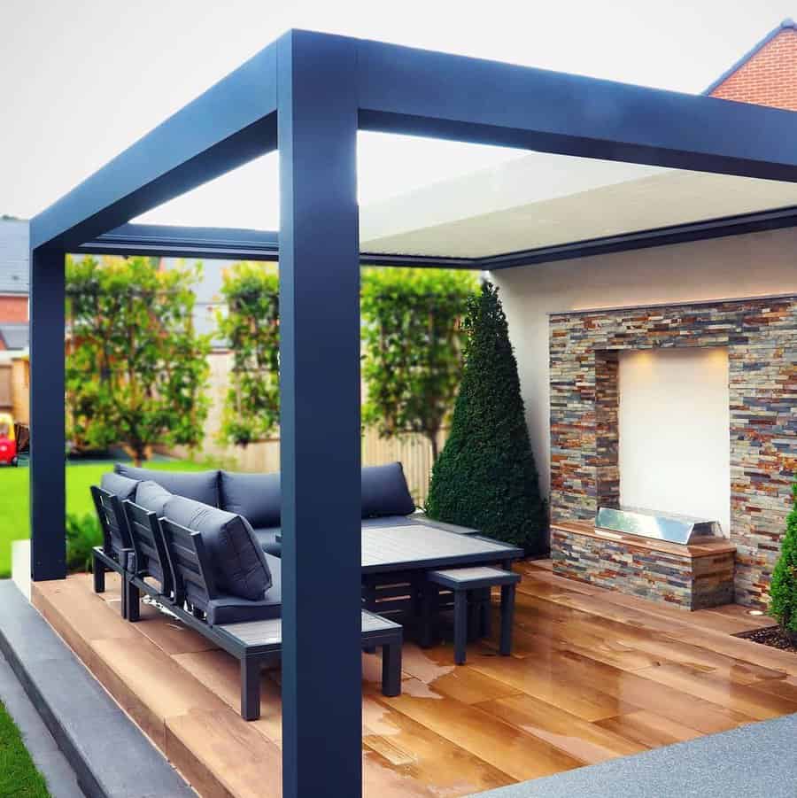 Modern Backyard Pavilions Ideas Gossoutdoor