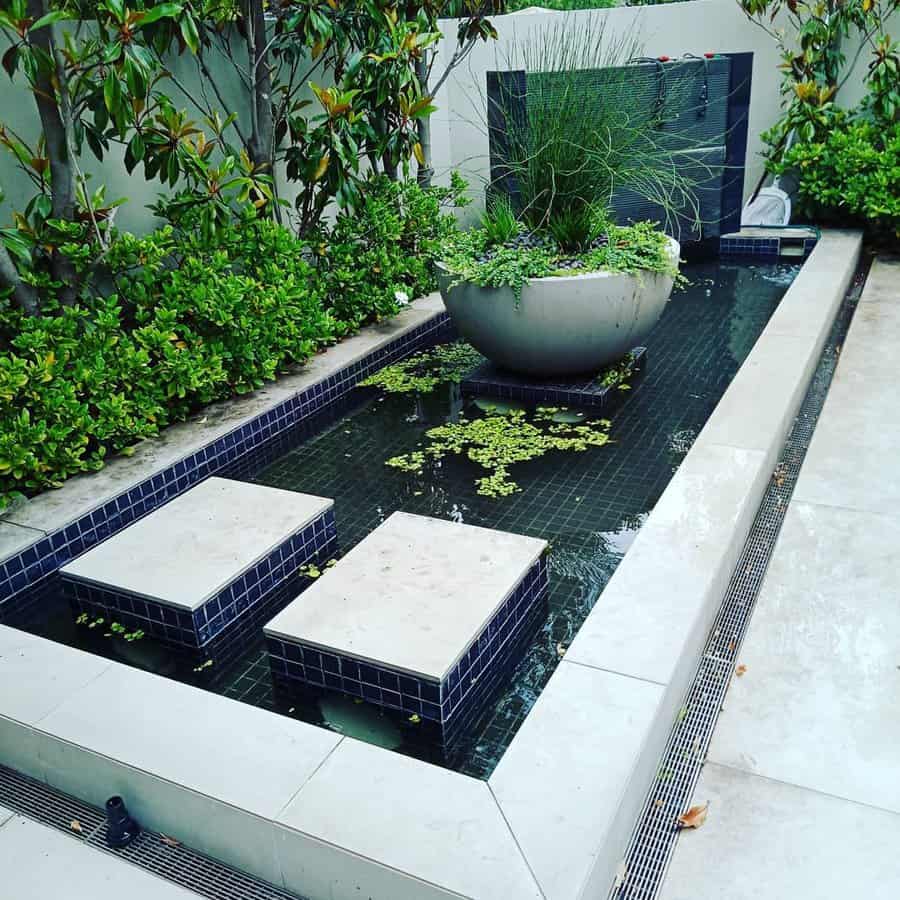 Modern Backyard Pond Ideas Yarraponds