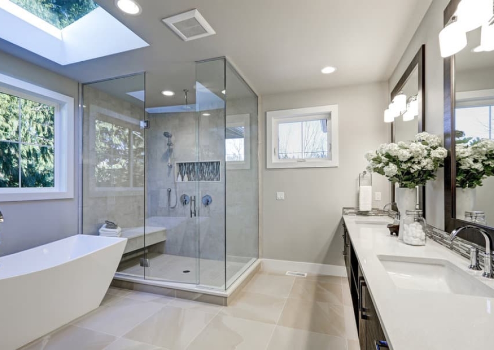 Modern Bathroom Flooring Ideas