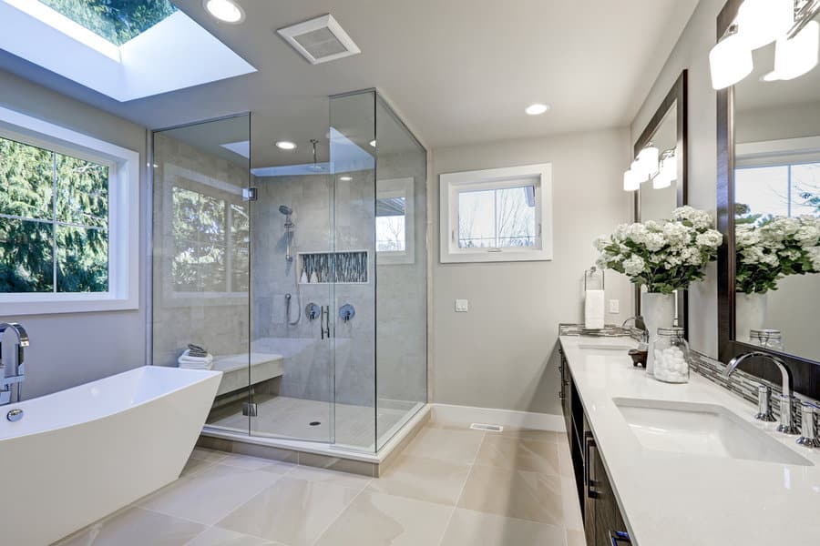 Modern Bathroom Flooring Ideas