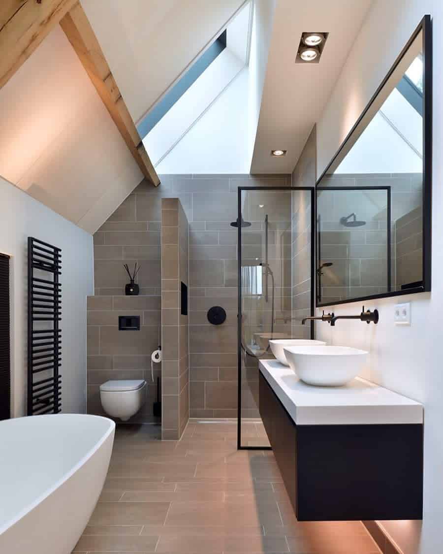 Modern Bathroom Flooring Ideas Interior For World