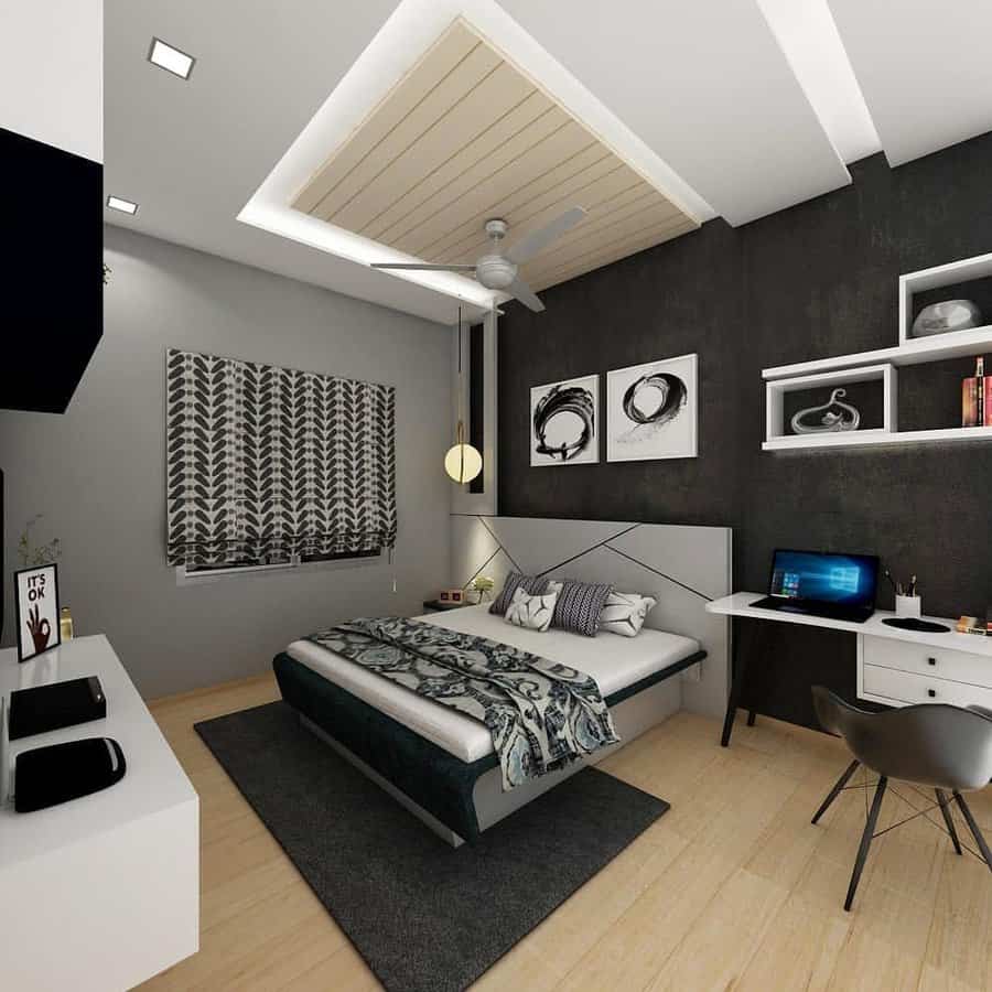 Modern Black Bedroom Ideas Studio