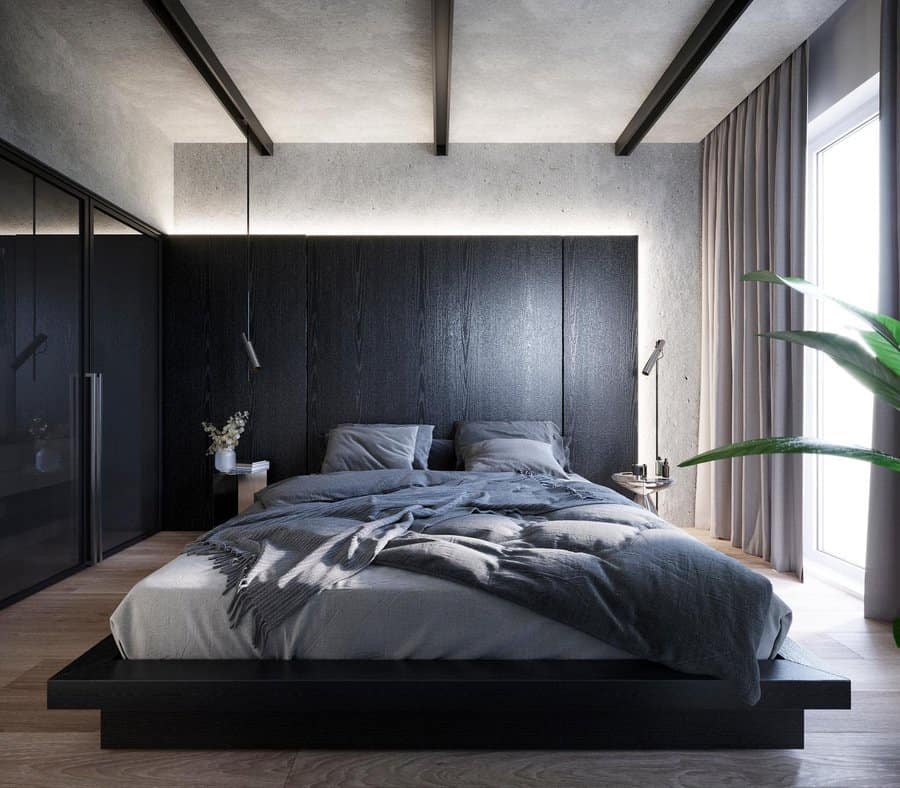 Modern Black Bedroom Ideas Whynat Studio