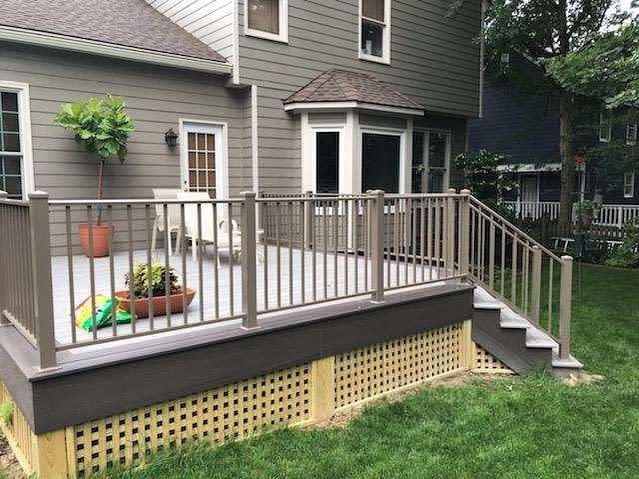 Modern Deck Railing Ideas Greendalerailing