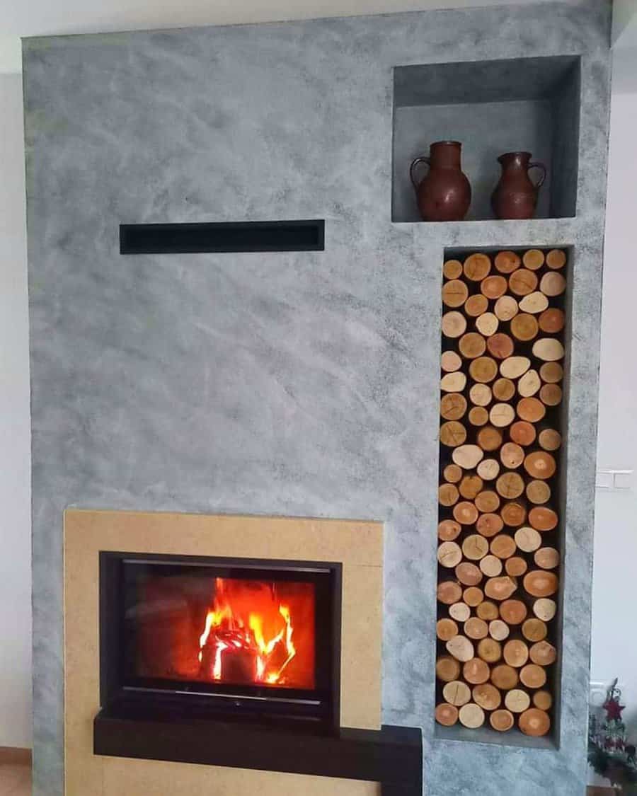 Modern Fireplace Wall Ideas Anna Homedesign