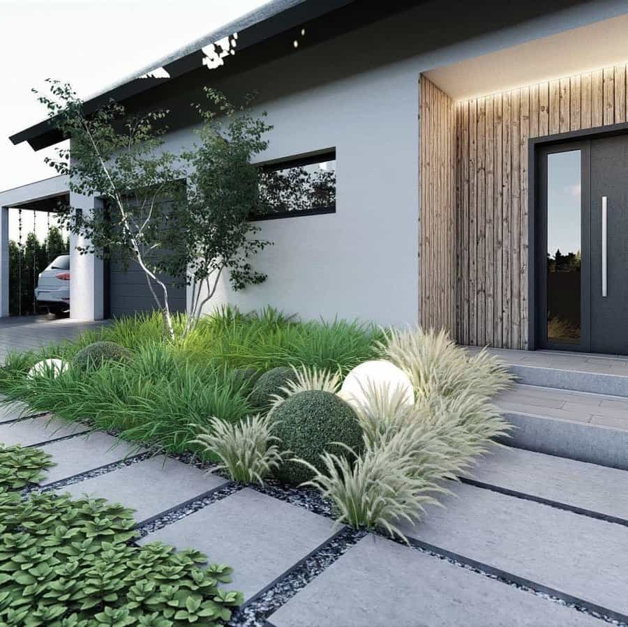 Modern Front Garden Ideas Pracownia Out Form