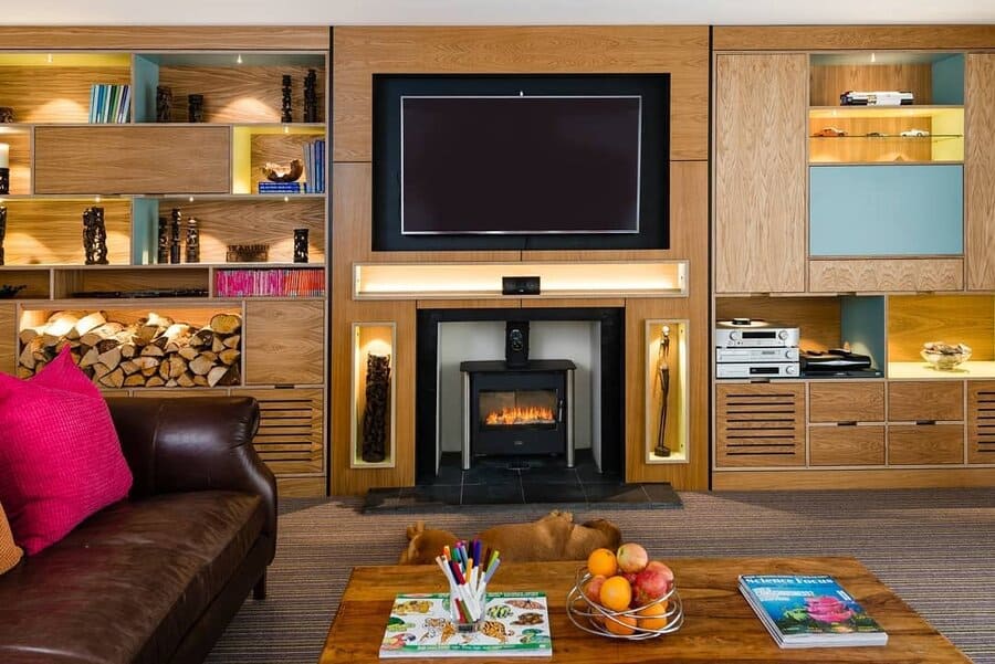 Modern Living Room Storage Ideas Birkwood