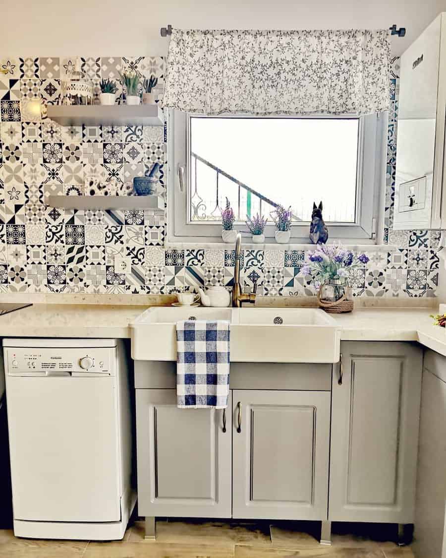 Mosaic Backsplash Tile Ideas My Little Grey Farm