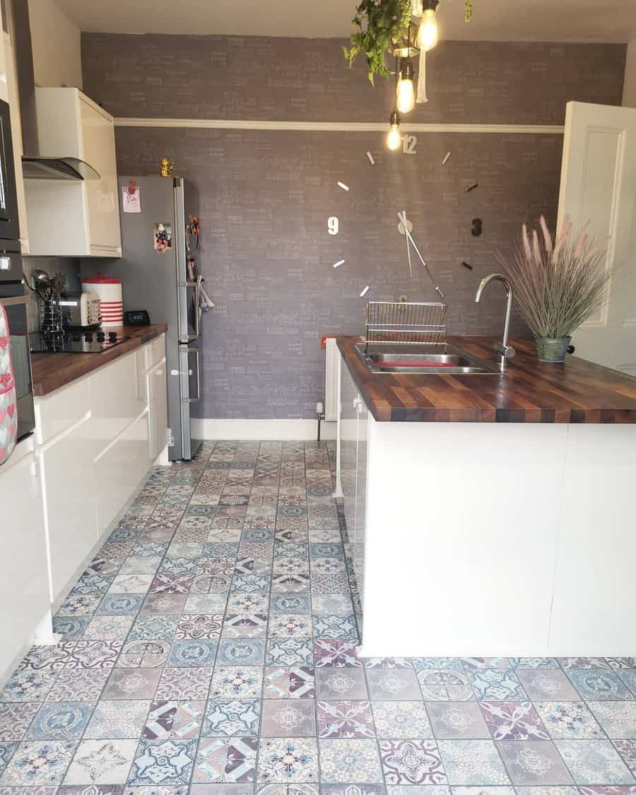 Mosaic Kitchen Floor Tile Ideas The Klat Schak