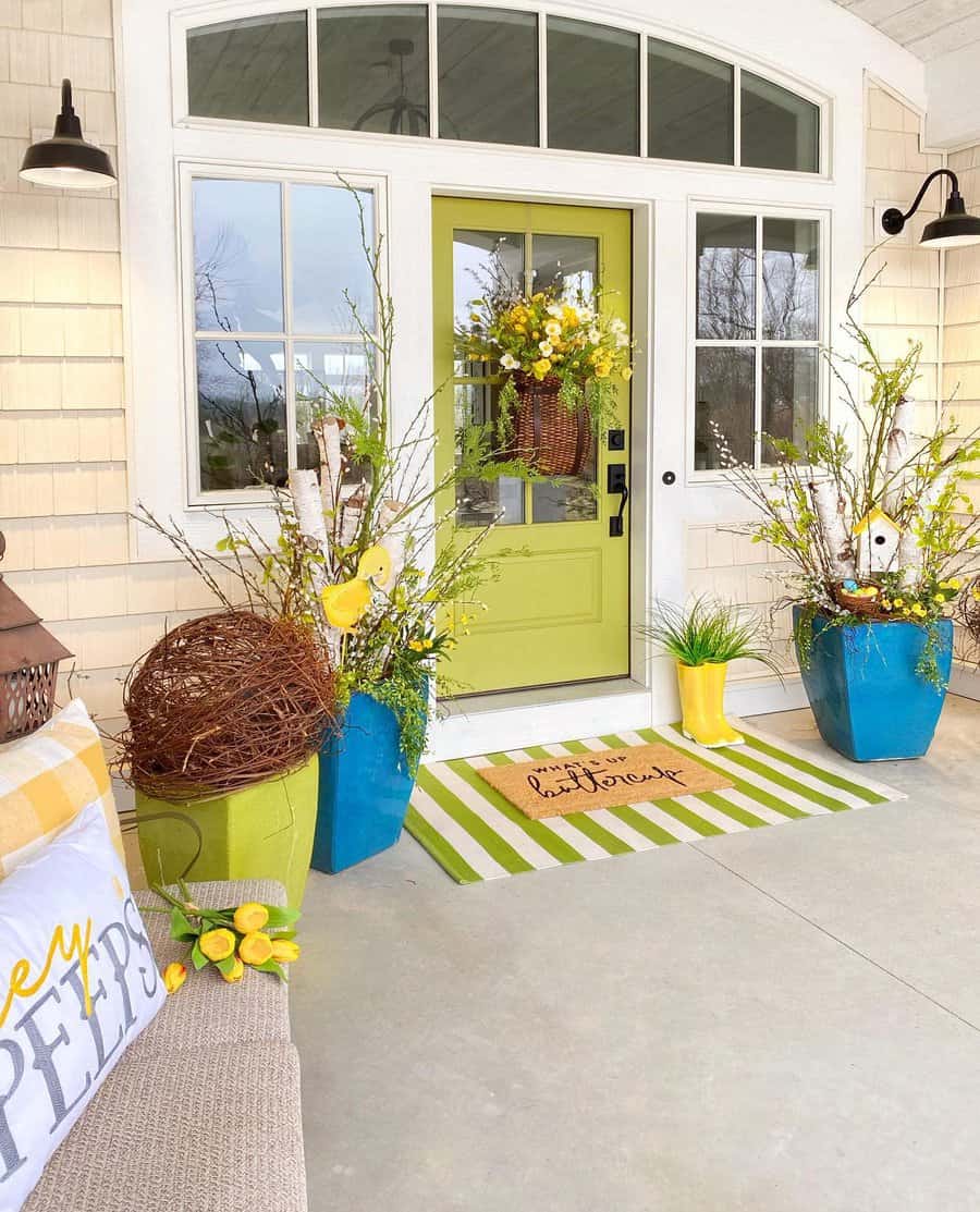 Muted Front Door Color Ideas Plaids And Poppies