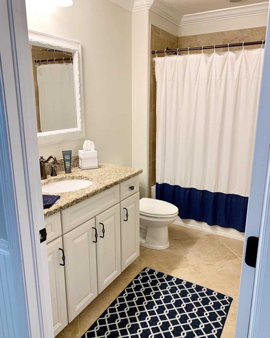 Nautical Beach Bathroom Ideas Kariannincolor