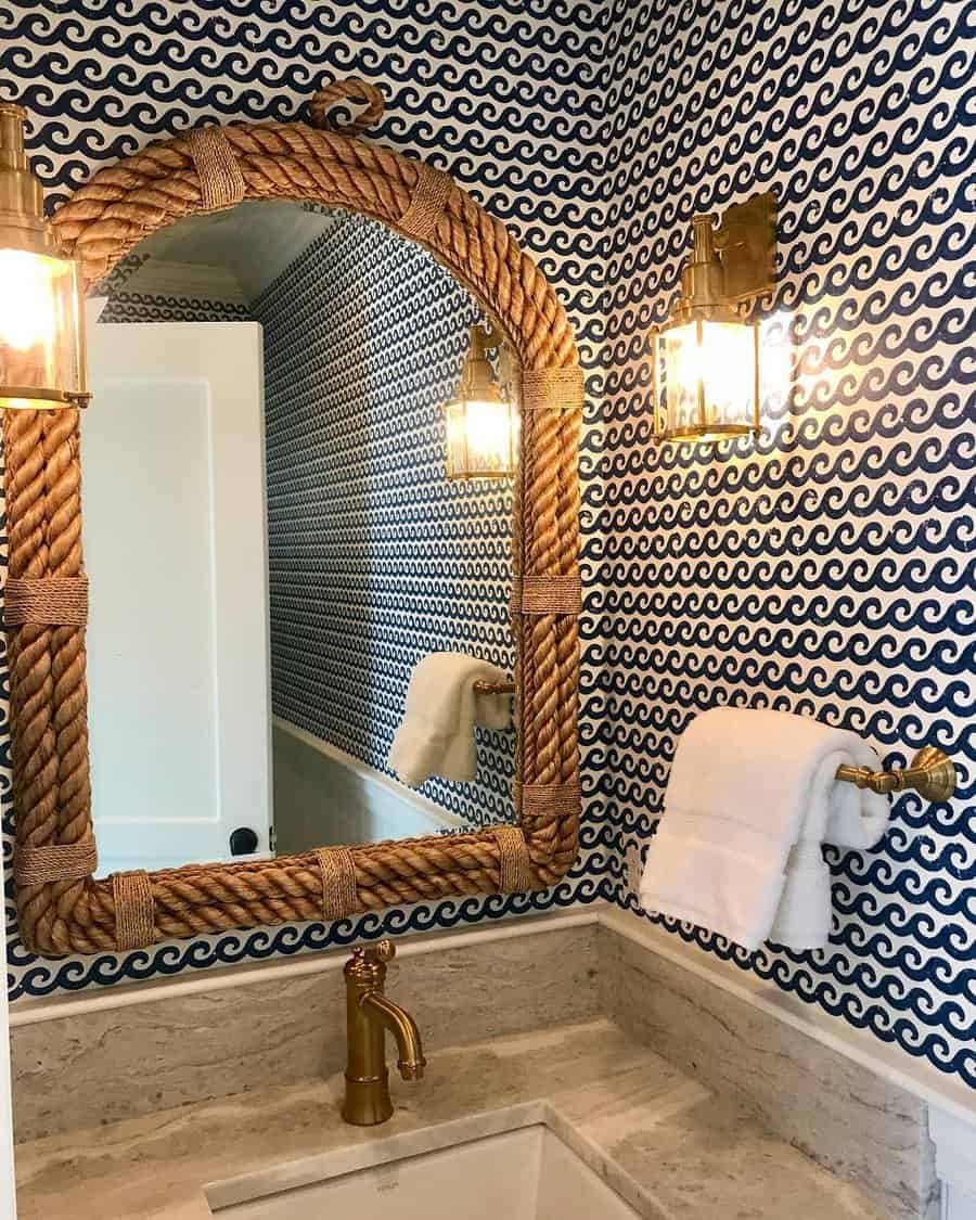 Nautical Coastal Bathroom Ideas Hallidaybuilders