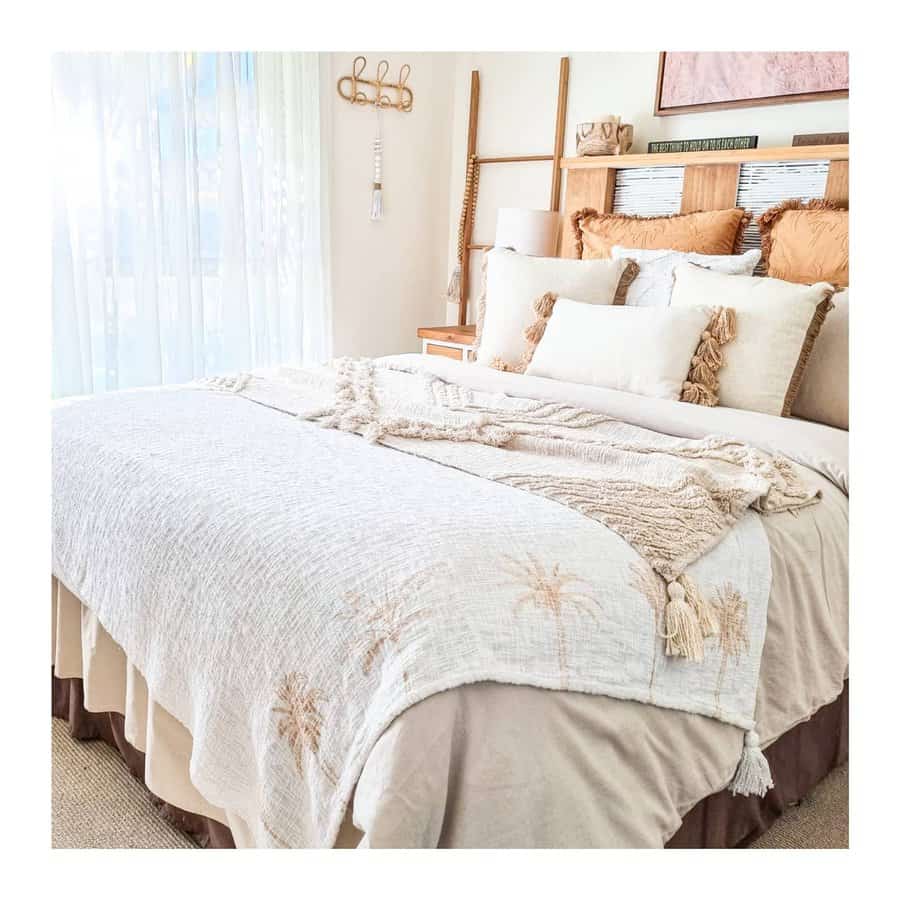 Neutral Boho Bedroom Ideas Coastalboheme Collective