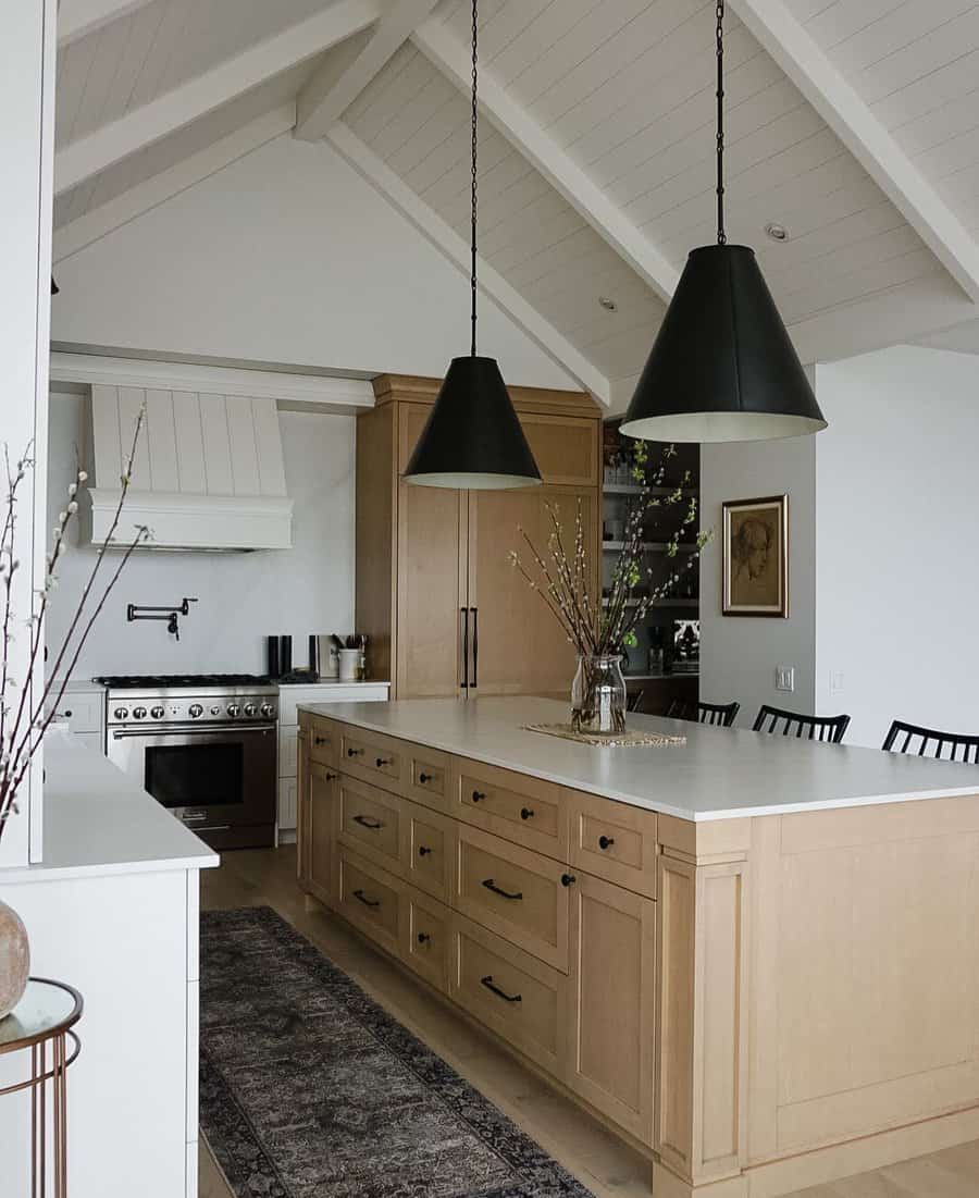 Neutral Farmhouse Kitchen Ideas Headland House