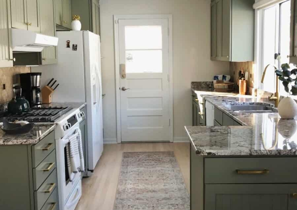 Neutral Small Galley Kitchen Ideas Tinkerbelliey