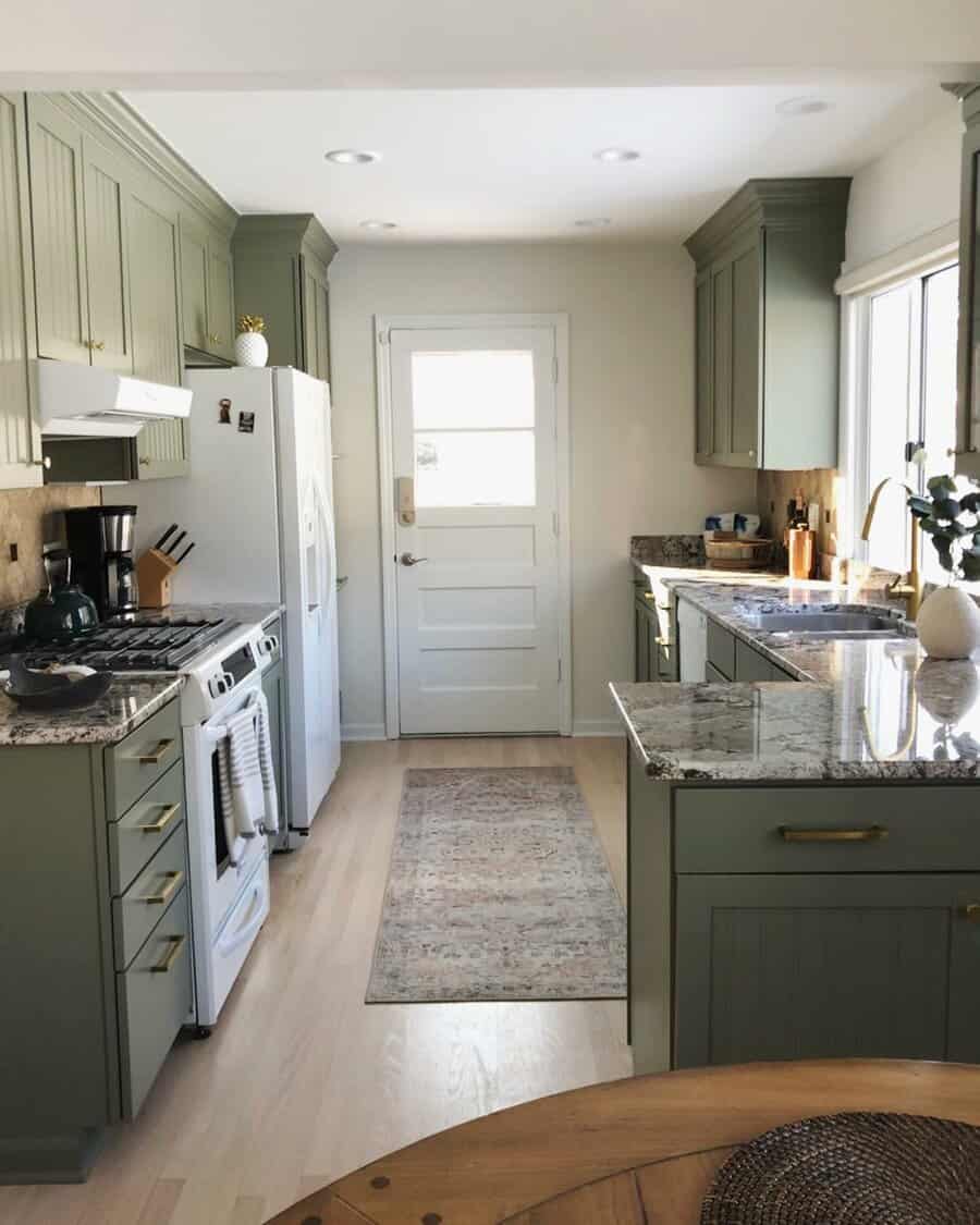 Neutral Small Galley Kitchen Ideas Tinkerbelliey