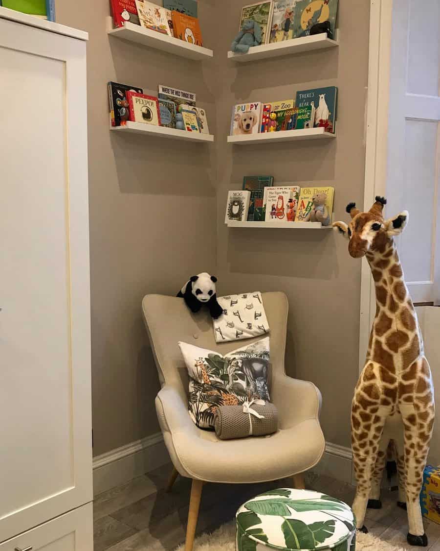 Nursery Book Storage Ideas At Number