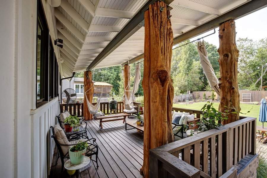 Open Back Porch Ideas Romahomes